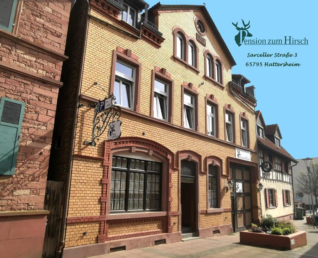 Hotel-Pension Zum Hirsch Hattersheim am Main Екстер'єр фото