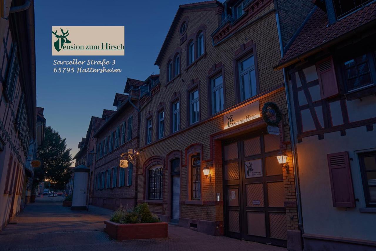 Hotel-Pension Zum Hirsch Hattersheim am Main Екстер'єр фото