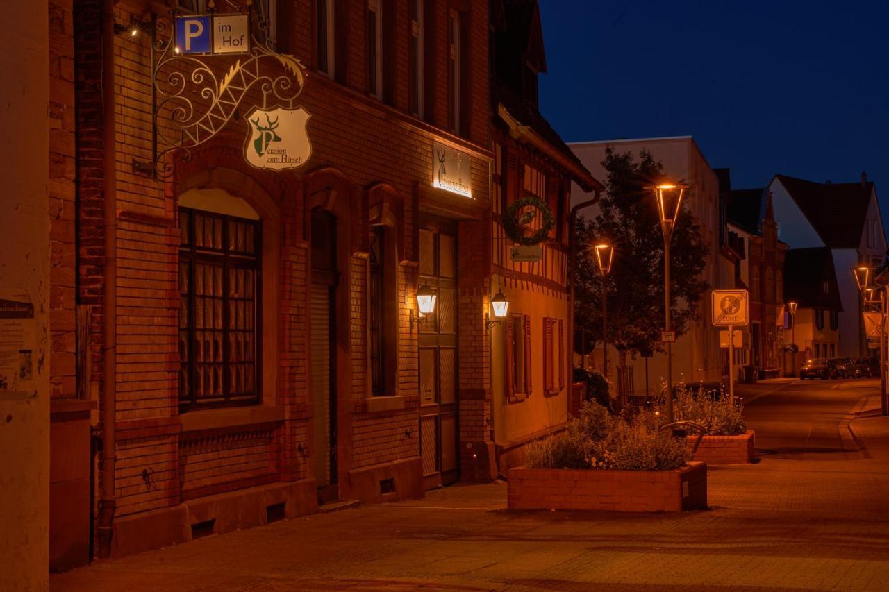 Hotel-Pension Zum Hirsch Hattersheim am Main Екстер'єр фото